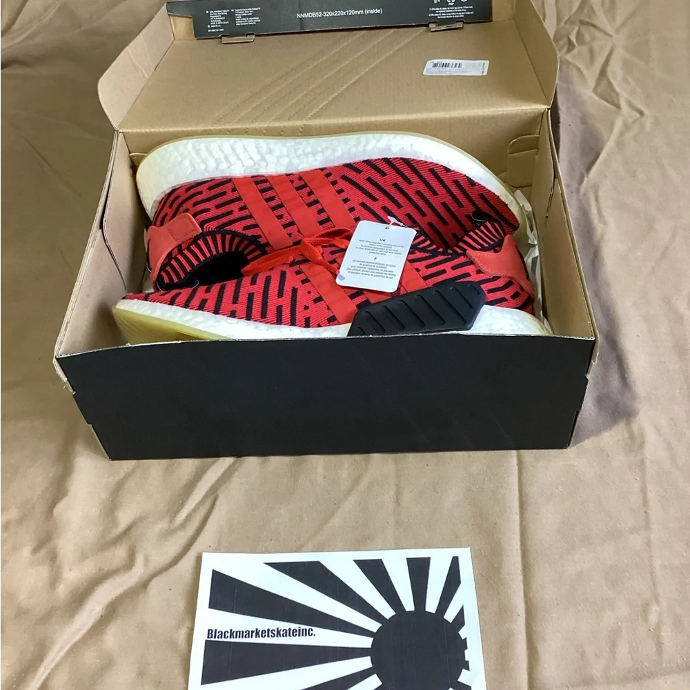 Adidas NMD_R2 PK Core Red BB2910 Men's Size 10.5